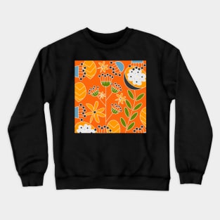 Sunny floral decor Crewneck Sweatshirt